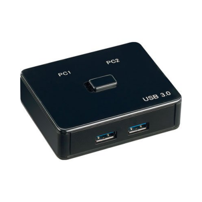Commutateur USB 3.0 - 2 appareils USB vers 2 PC