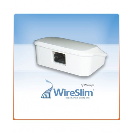 Connecteurs Wireslim RJ45 - 100 Mbps pour remplacer et dissimuler tous les autres câbles