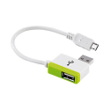 Câble Micro-USB avec réplicateur USB