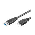 Adaptateur USB 3.0 Mâle type A - Micro USB - 1,80 m