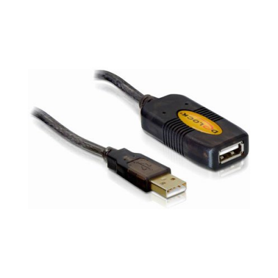 Rallonge USB 2.0 Mâle type A - Femelle type A - 10 m - DeLock