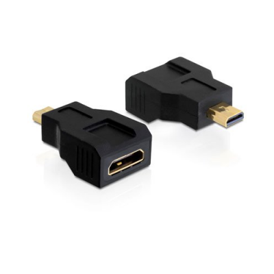 Adaptateur mini Displayport 1.1 mâle vers VGA / HDMI / DVI femelle passif  noir