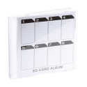 Boîte de rangement pour 8 cartes SD format CD