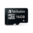 Carte mémoire Micro SD HC - 16 Go - Verbatim