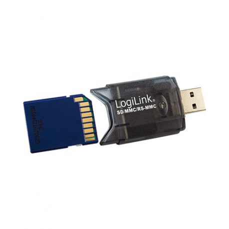 Lecteur de carte SD / SDHC / MMC + clé USB 2.0