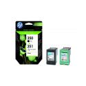 Pack de 2 cartouches originales HP "SD412EE" N°350 et 351