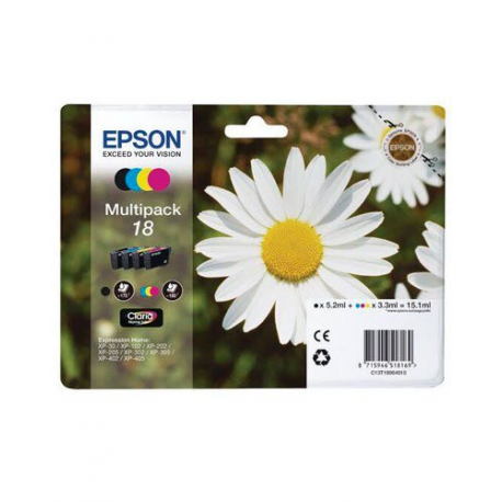 Pack de cartouches originales Epson "T180640" - Pâquerette