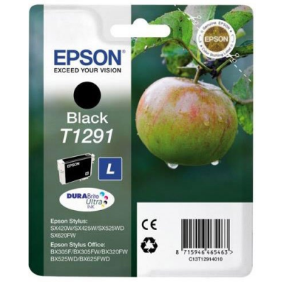 Cartouche originale Epson "T129140" noir - Pomme Série