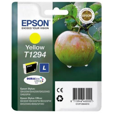 Cartouche originale Epson "T129440" jaune