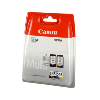 Pack cartouches originales Canon "545-546" Noir et Couleur