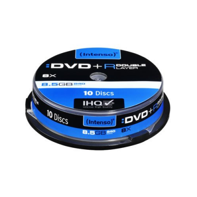 10 DVD+R Double Layer - 8,5 Go - Intenso