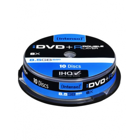 10 DVD+R Double Layer - 8,5 Go - Intenso