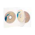 10 boîtiers transparents pour 4 CD ou DVD