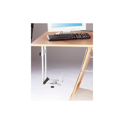 Support en métal pour PC fixe sous bureau