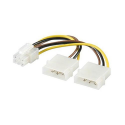 Câble d'alimentation en Y pour carte PCI Express - 15 cm