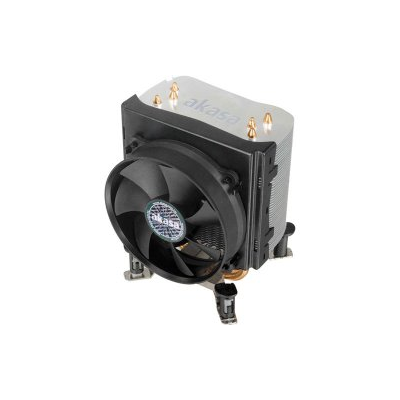 Ventilateur 9,2 cm - 2500 tours / min - Akasa pour sockets Intel LGA775, LGA1155, LGA1156, LGA1366 et AMD Socket 939, AM2, AM3