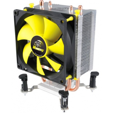 Ventilateur 9,2 cm - 2500 tours / min - Akasa pour sockets Intel LGA775, LGA1155, LGA1156 & AMD Socket AM2, AM2+ et AM3