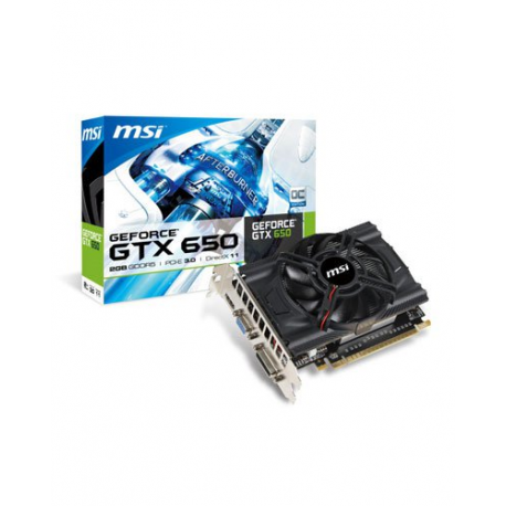 Carte graphique GTX 650 - MSI - 2 Go DDR5 dédié