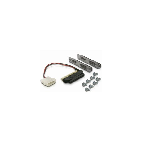 Kit adaptateur disque dur 2,5" sur emplacement 3,5" - DeLock n°61297