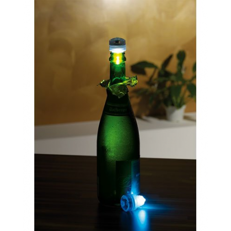 Bouchon Lumineux Multicolore pour Bouteille - Gadgets et Cadeaux