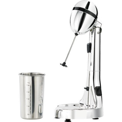 Mixeur de boissons électrique avec gobelet en inox - 22 000 tours / minutes, 100 W, 2 vitesses