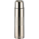 Bouteille isotherme en inox avec Gobelet Bouchon - Grande capacité 1 L - Inox gris