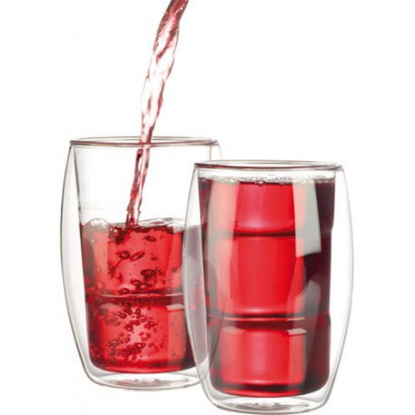 2 verres double paroi maintient la température - 38 cl