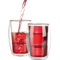 2 verres double paroi maintient la température - 38 cl