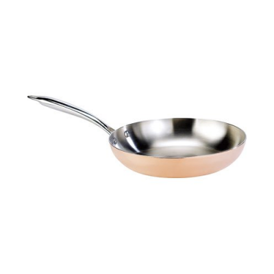Poêle de cuisine en cuivre - 26 cm