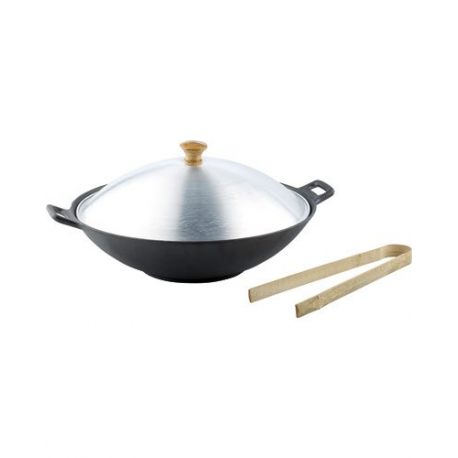 Accessoire barbecue wok a barbecue