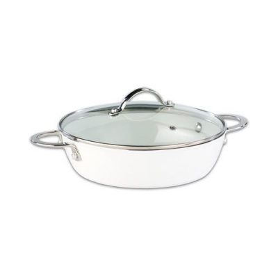 Sauteuse de cuisine aluminium et céramique - 24 cm