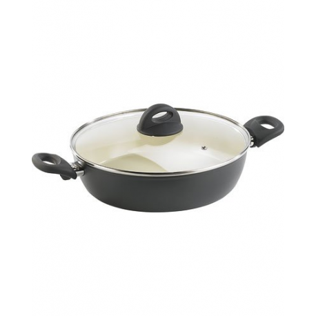 Sauteuse de cuisine en aluminium et céramique - 28 cm
