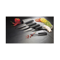 Couteau / éplucheur de cuisine en céramique noire - 8 cm