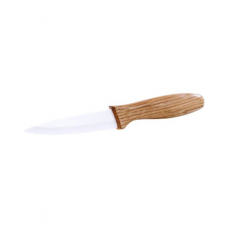 Couteau de cuisine en céramique inusable et très tranchante - 10,5 cm