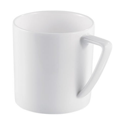 6 Tasses en porcelaine blanche de Chine