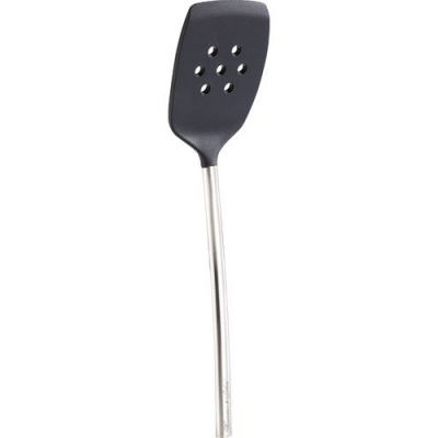 Spatule en silicone et manche en inox flexible et compatible lave vaisselle