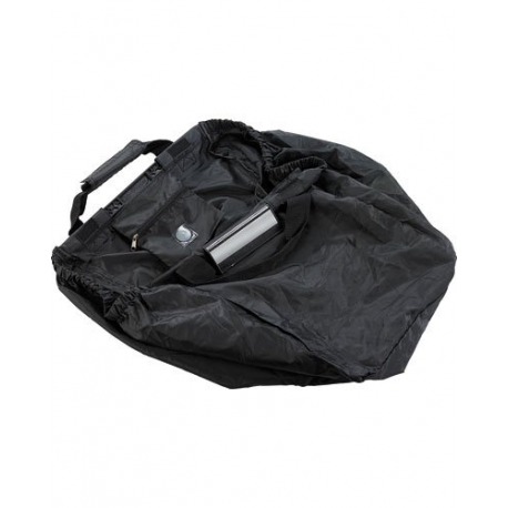 Sac de courses cabas pour chariot en toile noir