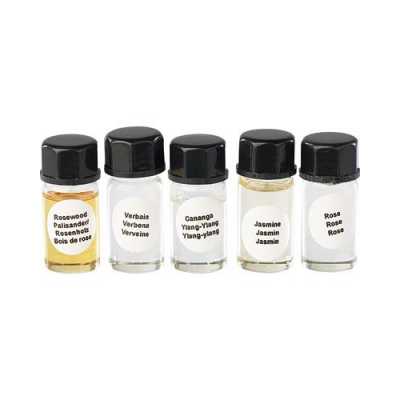 5 Flacons d'huile parfumée détente pour diffuseur de parfum