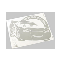 Décoration pour chambre enfant cars sticker 3D