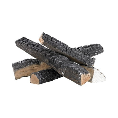 4 reproductions de bûches type cheminée pour poêle au bioéthanol