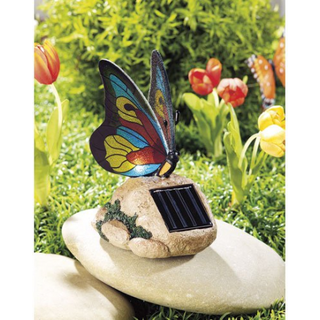 Stick Lumière solaire LED papillon pour la décoration de jardin - Chine La  lumière solaire, énergie solaire