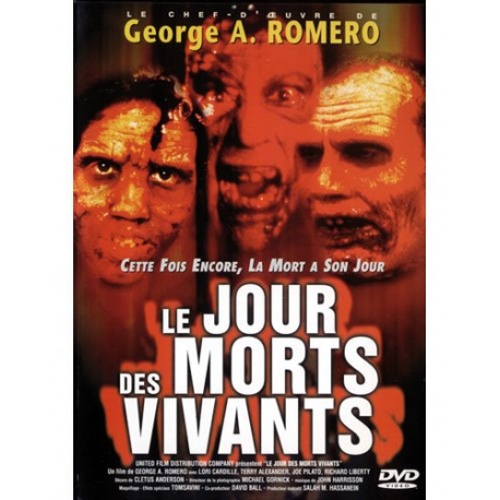 Le jour des morts vivants - Film DVD - Horreur / Fantastique