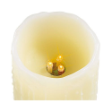 3 Bougies en cire à LED pour une ambiance romantique