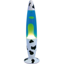 Lampe à bulles bleu style Vache