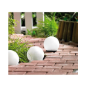 Boule lumineuse d'extérieur pour jardin ou terrasse de 16 couleurs différentes - Diamètre : 9 cm