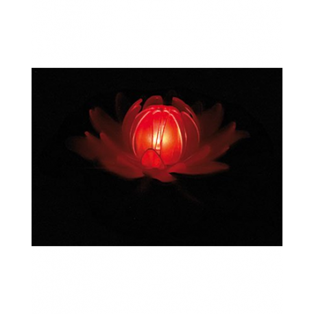 Fleur lumineuse pour piscine ou plan d'eau - Lotus à couleur changeante