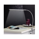 Lampe de bureau avec col de cygne orientable à LED