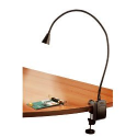 Lampe de bureau avec fixation au bord de la table avec 5 LED hyper lumineuses