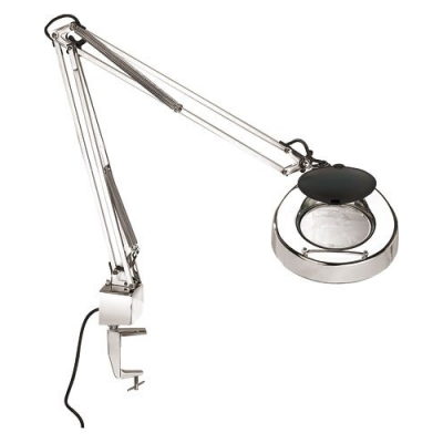 Lampe loupe de bureau - Dioptrie 3 - Loupe diamètre - 127 mm