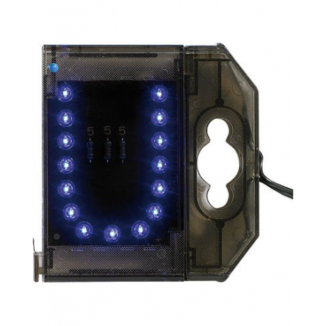 Lettre lumineuse LED - Signalisation - U bleu